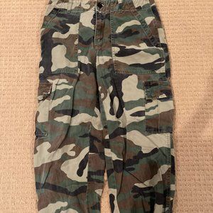 Camo Jogger Style Jeans